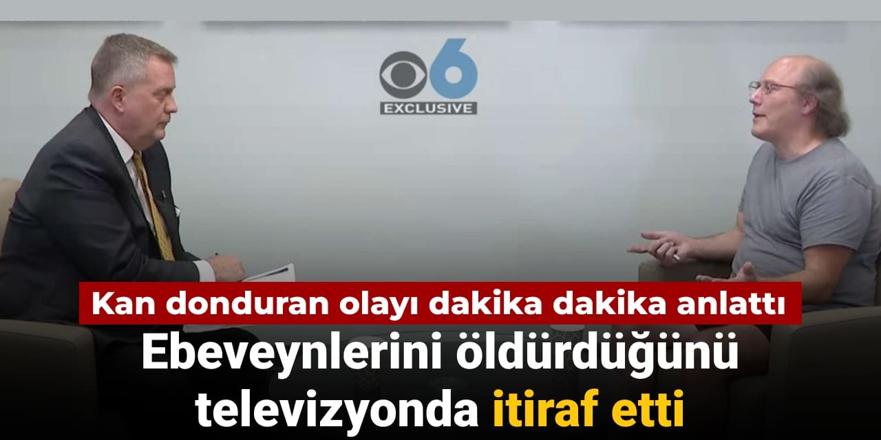 ebeveynlerini oldurdugunu televizyonda itiraf etti Za2VDnsd