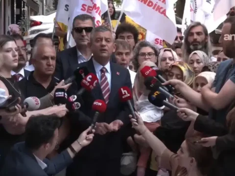 Özgür Özel, Açlık Grevi Yapan Öğretmenlerle Buluştu