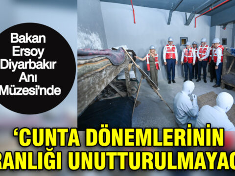 Bakan ersoy diyarbakir ani muzesi ve kultur merkezinde cunta donemlerinin karanligi unutturulmayacak JdKe1A4Z