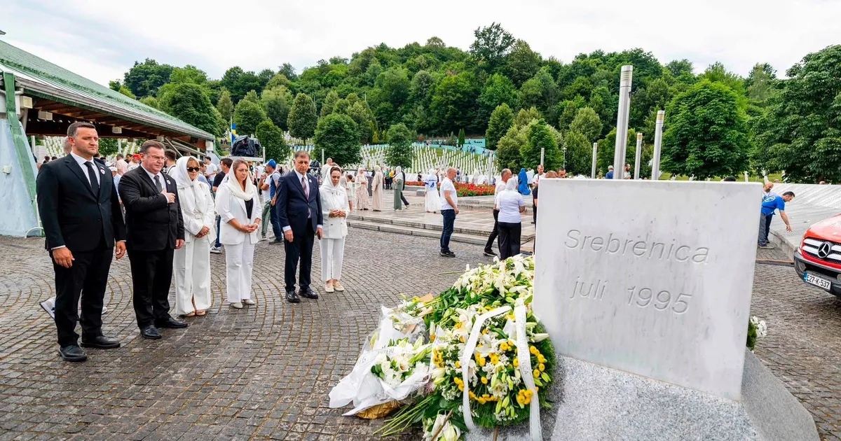 Başkan Tugay Srebrenica Katliamı’nı anma törenlerine katıldı Baskan tugay srebrenica katliamini anma torenlerine katildi Bz7lW6e6