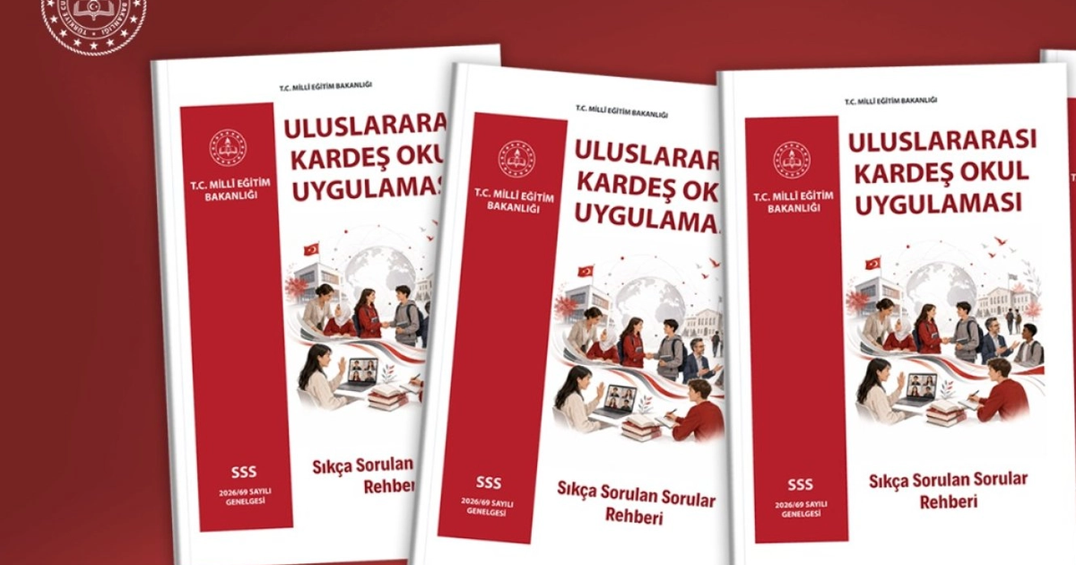 MEB’den ‘uluslararası kardeş okul’ rehberi Haber gorseli