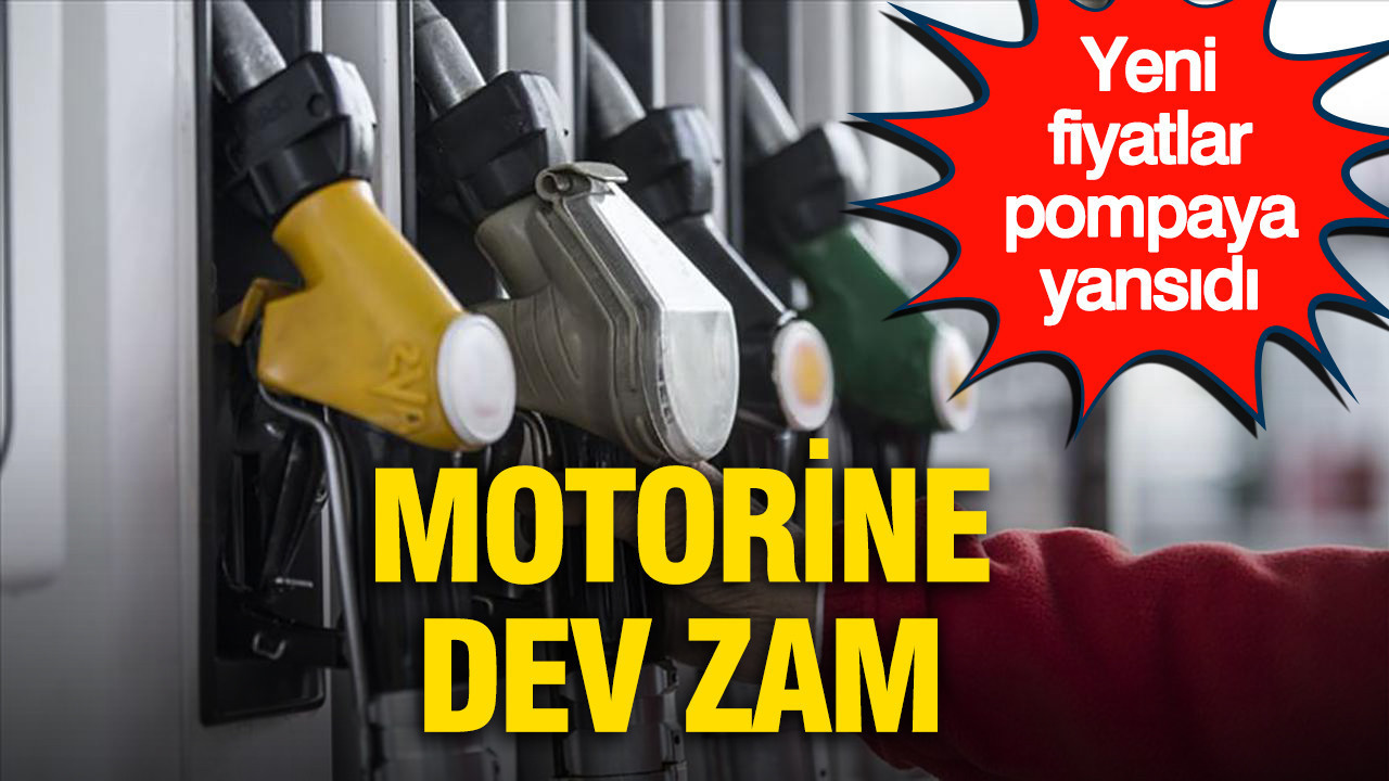 Motorine dev zam: Yeni fiyatlar pompaya yansıdı Haber gorseli
