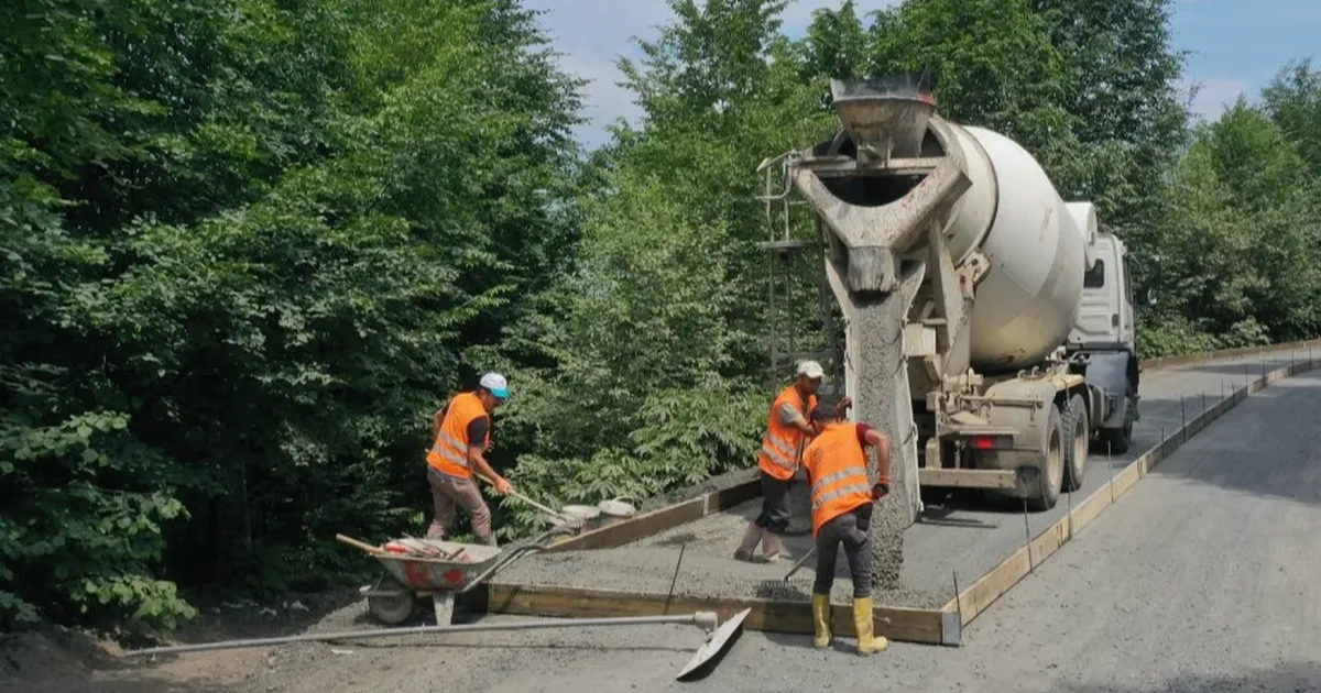 Ordu’da üç ilçeyi birleştiren yolda beton hamlesi Img