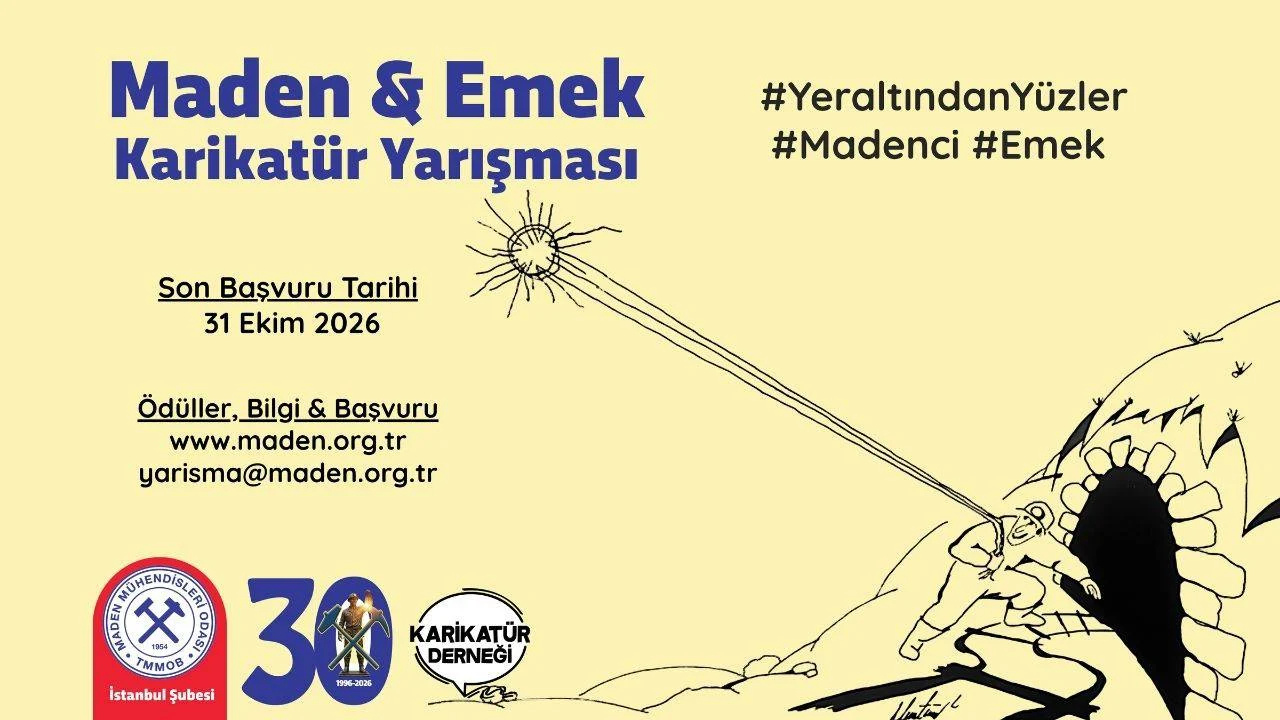 Madencilerin zorlu yaşamı çizgilere taşınıyor: ‘Maden ve Emek’ karikatür yarışması başladı Img