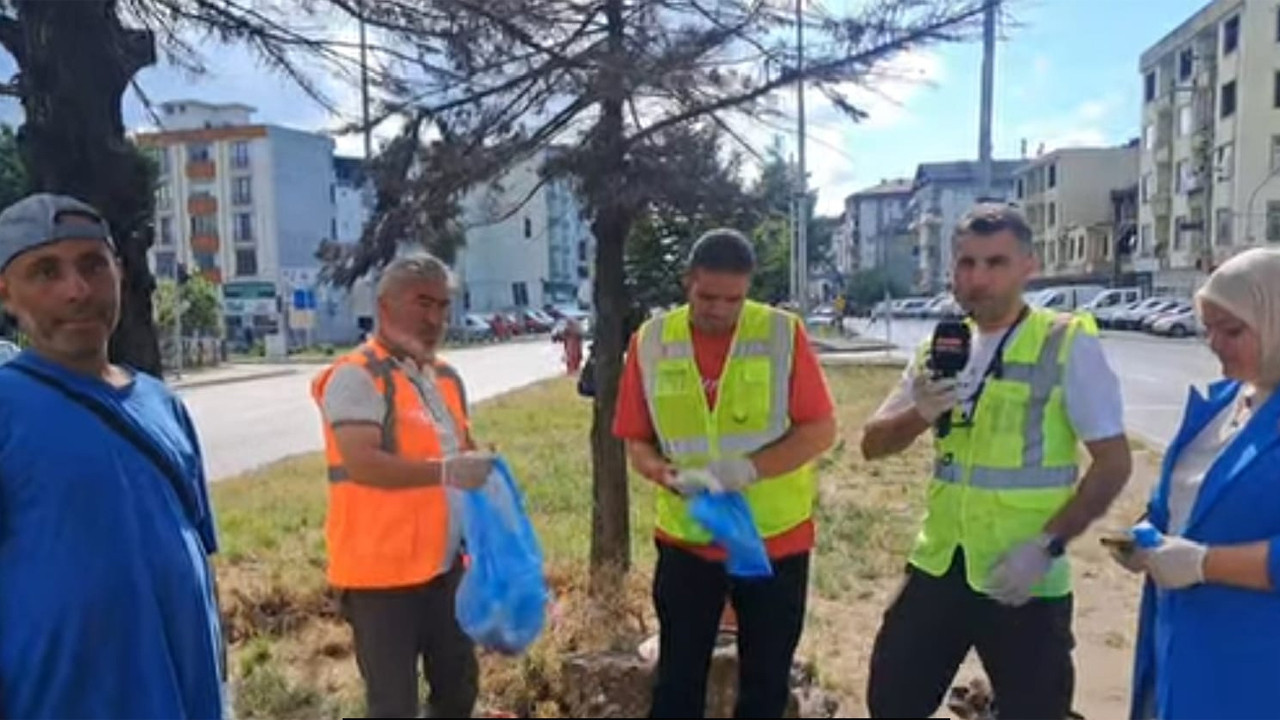 Samsun’un girişinde çevre seferberliği: Milyonlarca araç geçiyor, bu görüntü yakışmıyor Img
